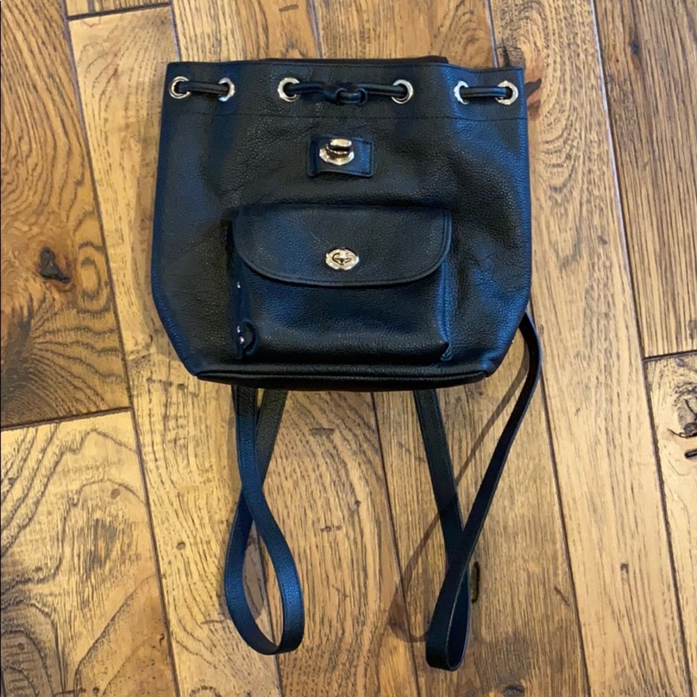 New No Tags - Coach Small Leather Backpack
